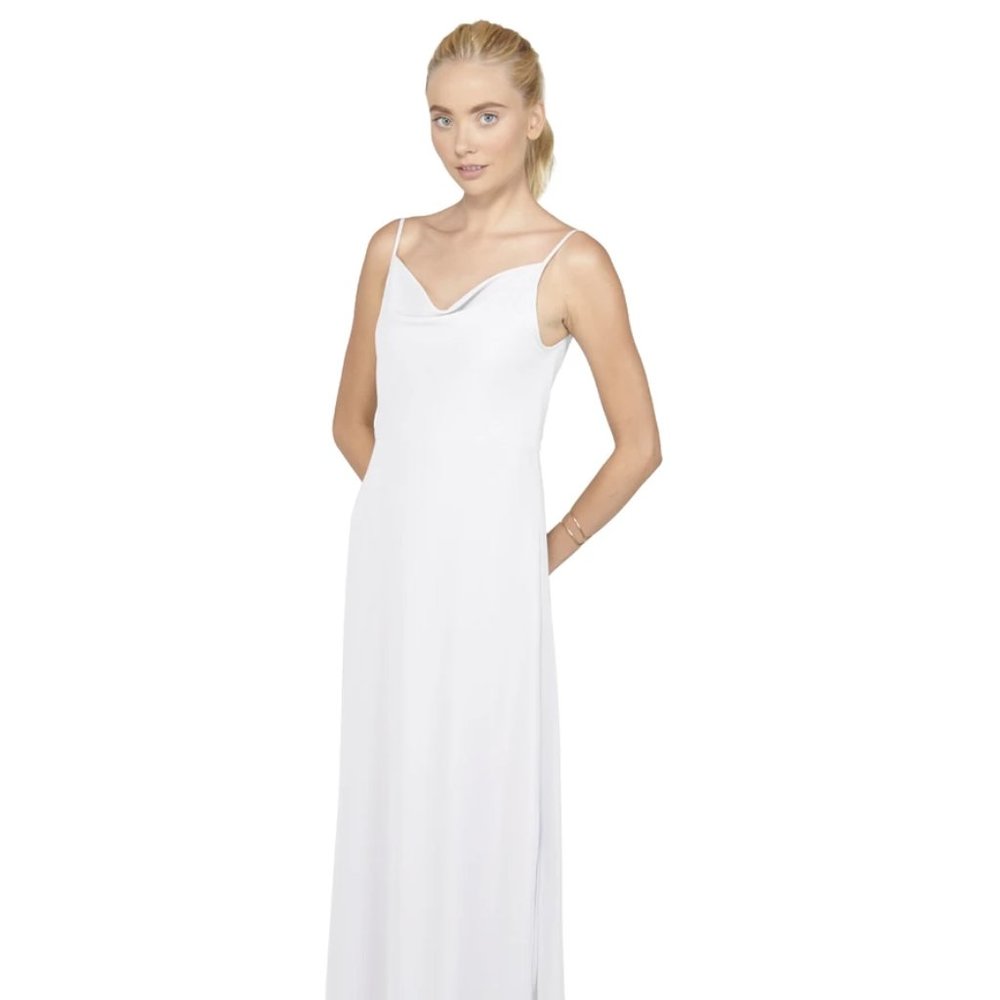 Brand New - Chiffon Light Lavendar Gown - Long